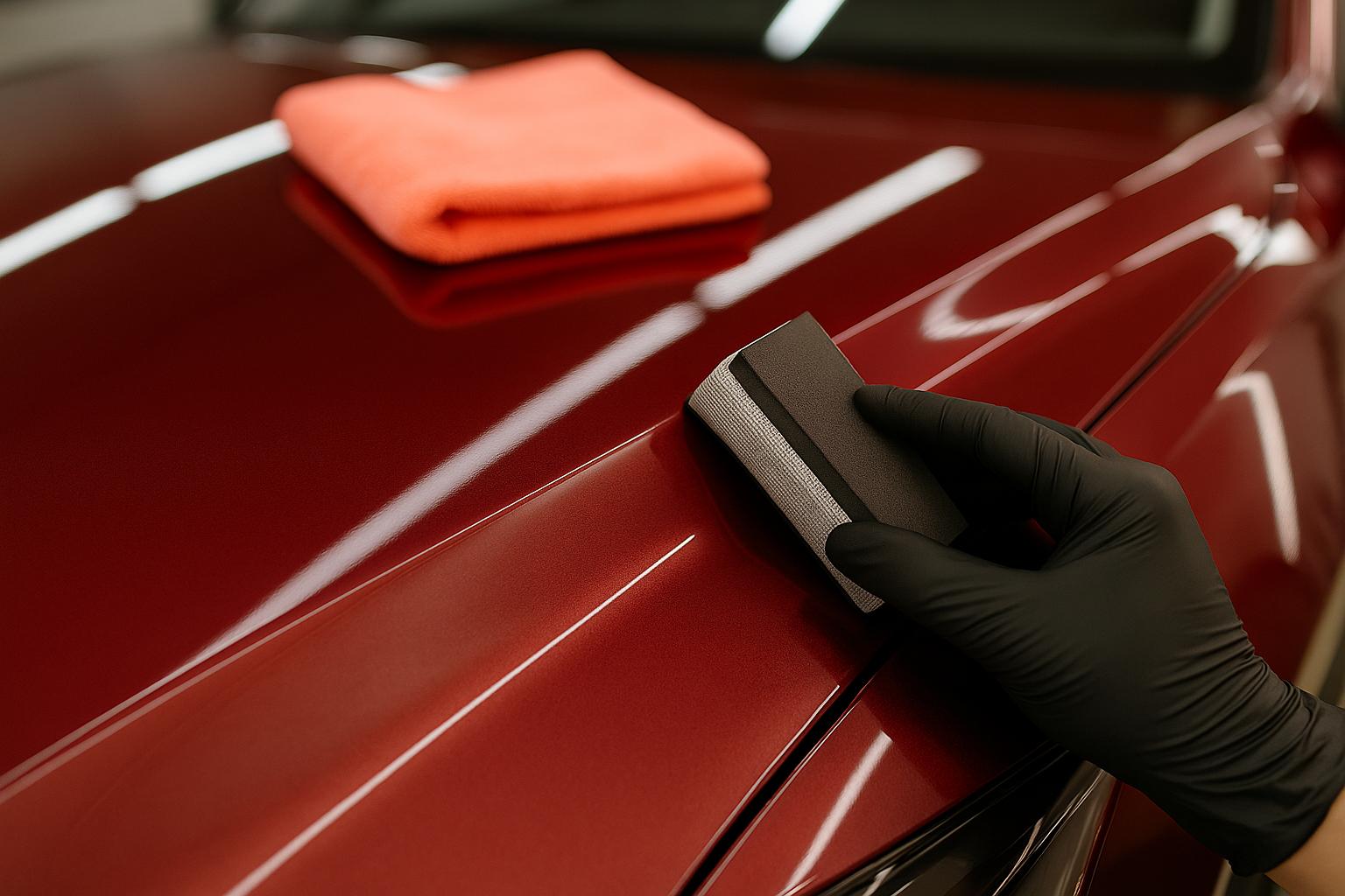 Red Car Coating